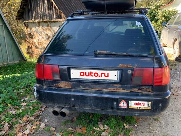 1996 Audi A6 I (C4), чёрный, 350000 рублей - вид 2