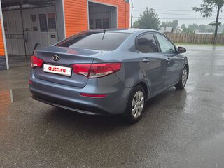 2015 Kia Rio 6-speed III, голубой, 1000000 рублей, вид 4