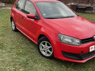 2009 Volkswagen Polo IV Рестайлинг, красный, 495000 рублей, вид 2