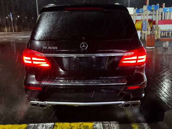 2012 Mercedes-Benz GL-Класс 500 II (X166), чёрный - вид 1
