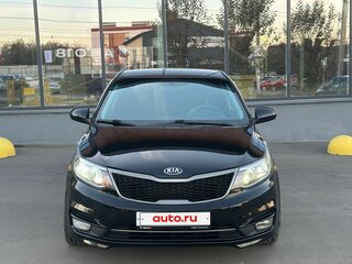2016 Kia Rio III Рестайлинг, чёрный, 799000 рублей, вид 1