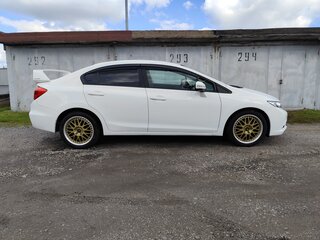 2012 Honda Civic IX, белый, 1140000 рублей, вид 3