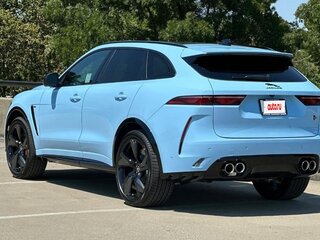 2025 Jaguar F-Pace SVR P575 I Рестайлинг, голубой, 16357393 рублей, вид 3