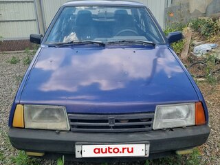 1998 Lada (ВАЗ) 21099, синий, 111111 рублей, вид 2