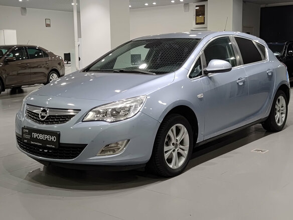 2011 Opel Astra J, серый, 495000 рублей