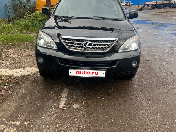 2008 Lexus RX 400h II Рестайлинг, чёрный, 1150000 рублей