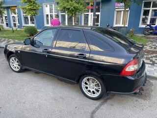 2015 Lada (ВАЗ) Priora I Рестайлинг, чёрный, 480000 рублей, вид 4