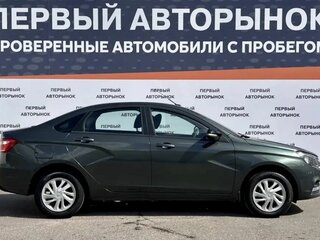 2016 Lada (ВАЗ) Vesta I, зелёный, 644900 рублей, вид 4