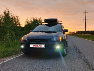 2007 Ford Focus II, чёрный, 670000 рублей, вид 2