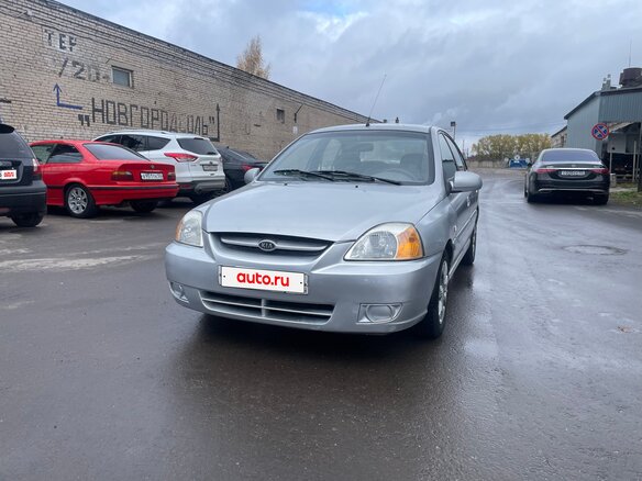 2005 Kia Rio I Рестайлинг, серебристый, 265000 рублей - вид 1
