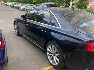 2012 Audi A8 Long III (D4), чёрный, 1650000 рублей, вид 2