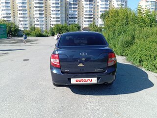 2013 Lada (ВАЗ) Granta I, синий, 380000 рублей, вид 4