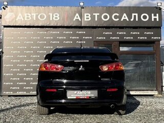 2008 Mitsubishi Lancer X, чёрный, 629000 рублей, вид 5