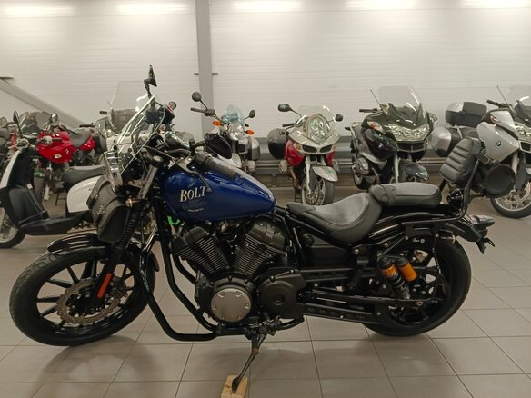 2016 Yamaha XV950 Bolt, синий - вид 3
