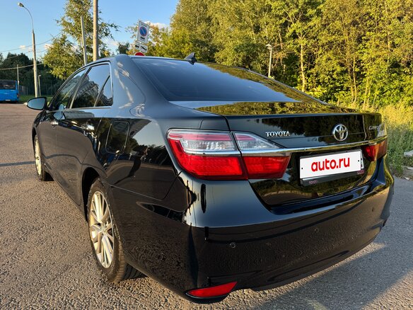 2017 Toyota Camry US Market VII (XV50) Рестайлинг, чёрный, 2100000 рублей - вид 5