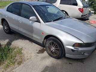 2001 Mitsubishi Galant VIII Рестайлинг, серый, 160000 рублей, вид 2