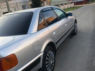 1991 Audi 100 IV (C4), серебристый, 175000 рублей, вид 4