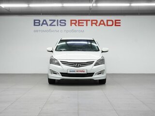 2016 Hyundai Solaris I Рестайлинг, белый, 1170000 рублей, вид 2