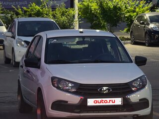 2019 Lada (ВАЗ) Granta I Рестайлинг, белый, 600000 рублей, вид 3