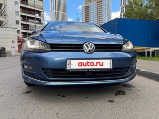 2013 Volkswagen Golf VII, голубой, 1350000 рублей, вид 5