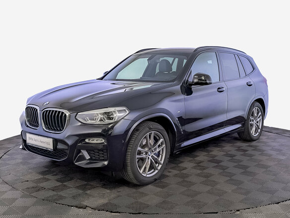 2018 BMW X3 30i xDrive III (G01), чёрный