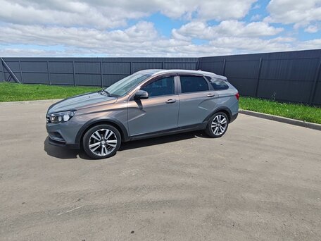 2018 Lada (ВАЗ) Vesta SW Cross I, серый, 850000 рублей, вид 5