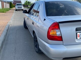 2006 Hyundai Accent ТагАЗ II, серебристый, 470000 рублей, вид 5