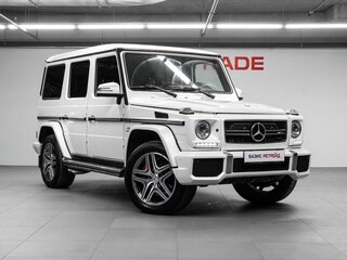 2015 Mercedes-Benz G-Класс AMG 63 AMG I (W463) Рестайлинг 2, белый, 6229000 рублей, вид 3