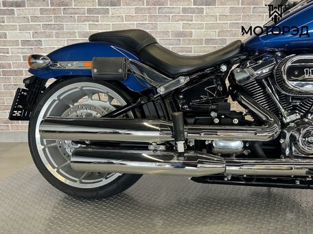 2022 Harley-Davidson Fat Boy, синий, 2185000 рублей, вид 4