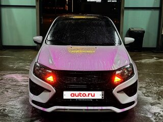 2015 Lada (ВАЗ) Granta I, белый, 600000 рублей, вид 1