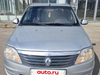 2013 Renault Logan I Рестайлинг, серый, 350000 рублей, вид 3