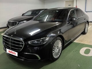 2021 Mercedes-Benz S-Класс 350 d Long 4MATIC VII (W223), чёрный, 7200000 рублей, вид 1