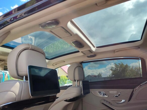 2020 Mercedes-Benz Maybach S-Класс 560 I (X222) Рестайлинг, синий, 6000000 рублей - вид 6