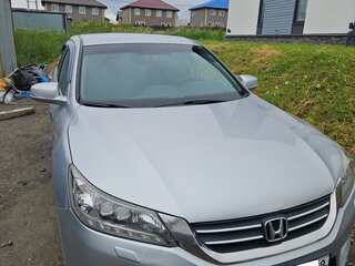 2013 Honda Accord IX, серебристый, 1400000 рублей, вид 1