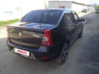 2013 Renault Logan I Рестайлинг, чёрный, 590000 рублей, вид 3