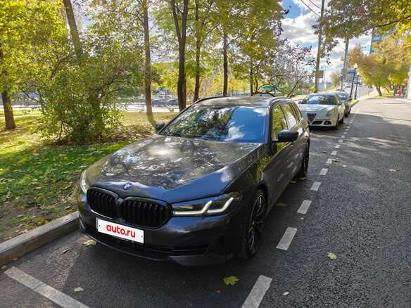 2020 BMW 5 серии 520d VII (G30/G31/G38) Рестайлинг, серый