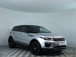 2017 Land Rover Range Rover Evoque I Рестайлинг, серебристый, 1747900 рублей, вид 3