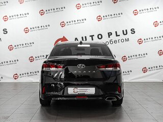 2019 Hyundai Sonata VII (LF) Рестайлинг, чёрный, 1589000 рублей, вид 4