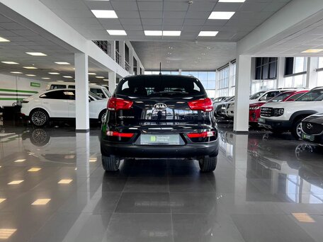 2014 Kia Sportage III Рестайлинг, чёрный, 1325000 рублей, вид 4