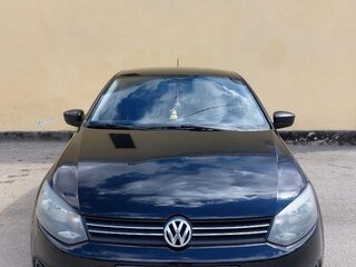 2013 Volkswagen Polo V, чёрный, 690000 рублей, вид 5