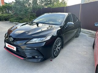 2021 Toyota Camry VIII (XV70) Рестайлинг, чёрный, 3800000 рублей, вид 1