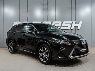 2018 Lexus RX 350L IV, чёрный, 2969000 рублей, вид 1