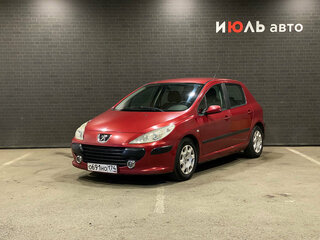 2006 Peugeot 307 I Рестайлинг, красный, 220000 рублей, вид 1