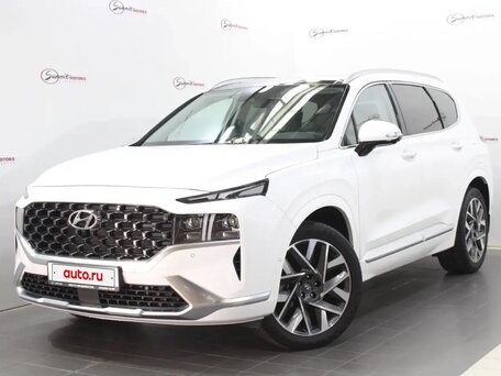 2021 Hyundai Santa Fe IV, белый, 4600000 рублей, вид 1
