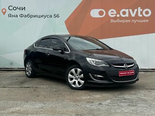 2013 Opel Astra J Рестайлинг, чёрный, 730000 рублей, вид 3