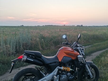 2008 Yamaha MT-03, оранжевый, 480000 рублей, вид 3