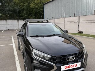 2024 Lada (ВАЗ) Vesta SW Cross I Рестайлинг (NG), чёрный, 1300000 рублей, вид 3
