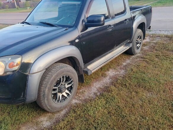 2008 Mazda BT-50 I, чёрный