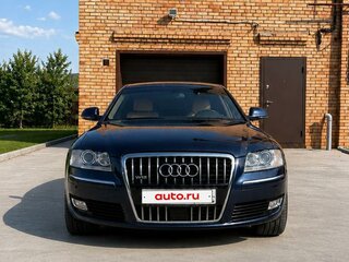 2007 Audi A8 Long II (D3) Рестайлинг, синий, 7500000 рублей, вид 2