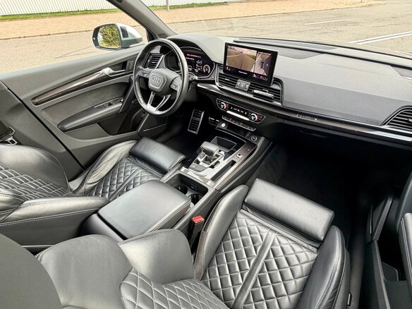2021 Audi SQ5 II (FY) Рестайлинг, серый, 3350000 рублей - вид 10
